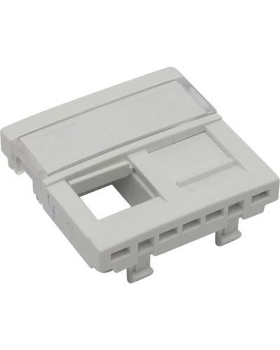 Вставка для 2-х модулей под RJ-45 кат.5e UTP, белая (45971 SBR): Вставка для 2-х модулей во Владивостоке