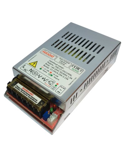 75W/12-24V/140AL. Импульсный блок питания. FARADAY во Владивостоке