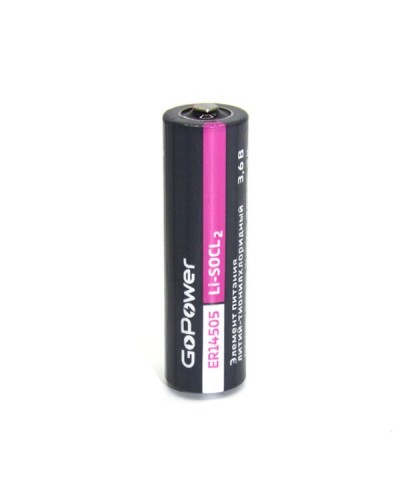 ER14505 GoPower. Литий-тионилхлоридный элемент питания. GoPower во Владивостоке