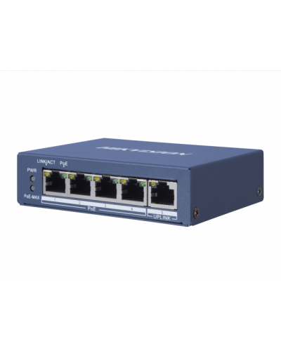DS-3E0505P-E/M. Коммутатор с питанием POE. Hikvision во Владивостоке