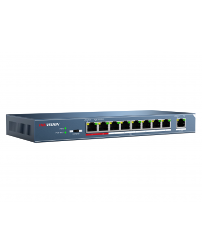 DS-3E0109P-E/M(B). Коммутатор с питанием POE. Hikvision во Владивостоке