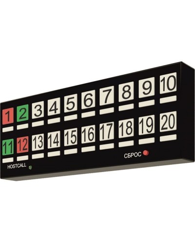 MP-730W2. Табло отображения. Hostcall во Владивостоке