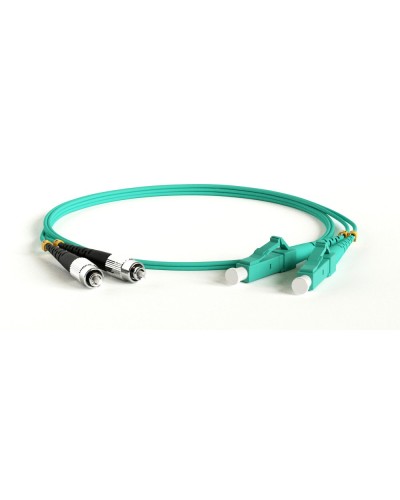 FC-D2-503-FC/PR-LC/PR-H-1M-LSZH-AQ. Патч-корд волоконно-оптический многомодовый. Hyperline во Владивостоке