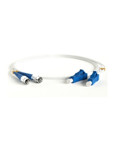 FC-D2-9A1-FC/UR-LC/UR-H-1M-LSZH-WH. Патч-корд волоконно-оптический FC-LC. Hyperline во Владивостоке