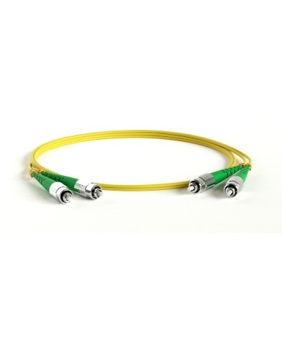 FC-D2-9-FC/AR-FC/AR-H-1M-LSZH-YL. Патч-корд волоконно-оптический FC-FC. Hyperline во Владивостоке