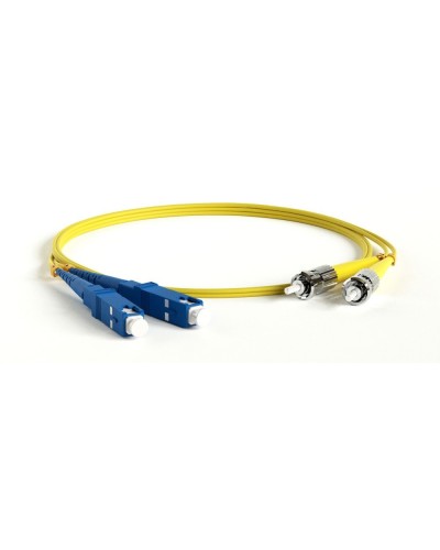 FC-D2-9A1-SC/UR-ST/UR-H-1M-LSZH-WH. Патч-корд волоконно-оптический ST-SC. Hyperline во Владивостоке