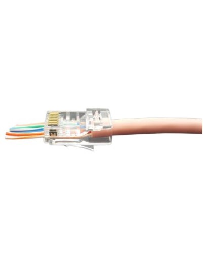 PLEZ-8P8C-U-C5-100 (100 шт). Разъем RJ-45. Hyperline во Владивостоке