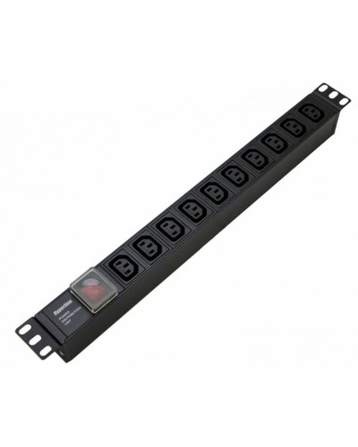 SHE19-10IEC-S-IEC. Блок розеток 19. Hyperline во Владивостоке