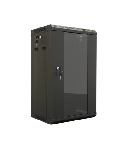TDB-6U-GP-RAL9004. Шкаф телекоммуникационный 10 настенный, 6U. Hyperline во Владивостоке