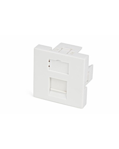 SIP2-1K-M45-45. Вставка 45х45 для 1 модуля формата Keystone Jack, со шторкой. Hyperline во Владивостоке