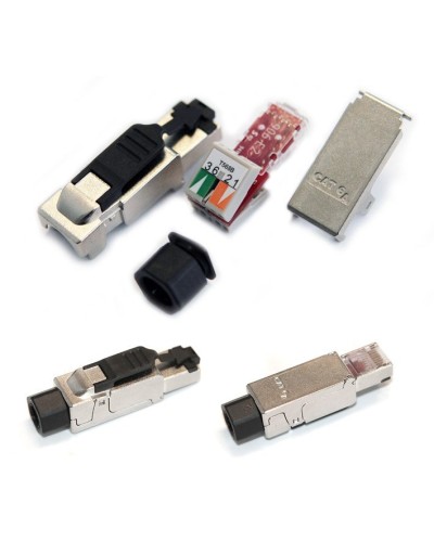 PLUF-8P8C-S-C6-SH. Разъем RJ-45. Hyperline во Владивостоке