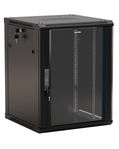 TWB-2245-GP-RAL9004. Шкаф телекоммуникационный 19 настенный 22U. Hyperline во Владивостоке