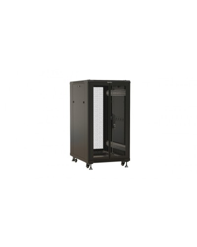 TTBR-2268-DD-RAL9004. Шкаф телекоммуникационный 19 напольный 22U. Hyperline во Владивостоке