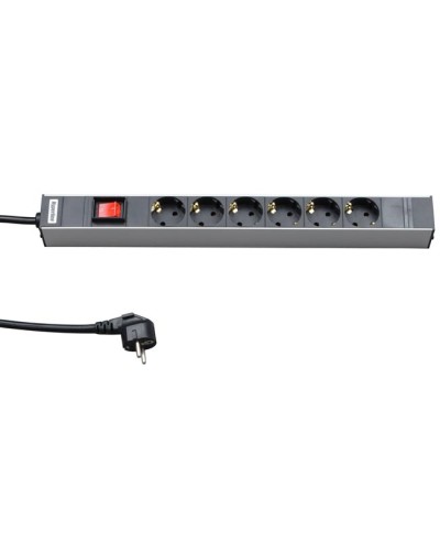 SHE19-6SH-S-2.5EU. Блок розеток 19. Hyperline во Владивостоке