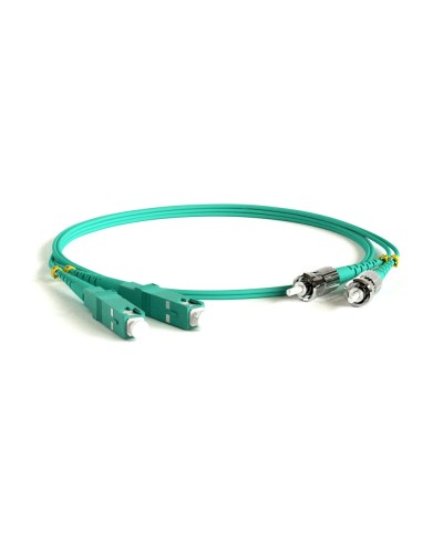FC-D2-503-SC/PR-ST/PR-H-3M-LSZH-AQ. Патч-корд волоконно-оптический многомодовый. Hyperline во Владивостоке