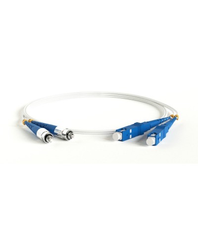 FC-D2-9A1-FC/UR-SC/UR-H-1M-LSZH-WH. Патч-корд волоконно-оптический SC-FC. Hyperline во Владивостоке