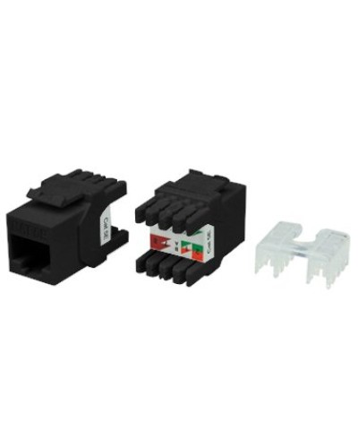 KJ8-8P8C-C5e-180-BK. Вставка Keystone Jack RJ-45. Hyperline во Владивостоке