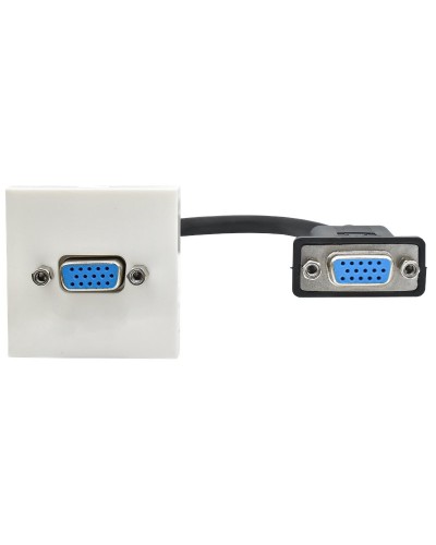 Розетка VGA M/M PRIMER РКМ-10-20-П белый IEK(PR-KK40D-RV-0-1-K01). Розетка. IEK во Владивостоке