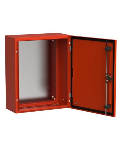 ЩМП-50.40.20 УХЛ1 IP66 RAL3020 TITAN 5 (TI5-13-N-050-040-020-66). Корпус металлический с монтажной платой. IEK во Владивостоке