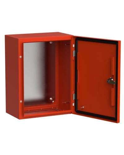 ЩМП-40.30.20 УХЛ1 IP66 RAL3020 TITAN 5 (TI5-13-N-040-030-020-66). Корпус металлический с монтажной платой. IEK во Владивостоке