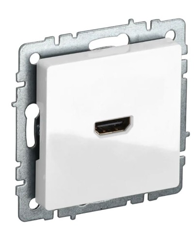 Розетка HDMI РHDMI-0-БрБ белая BRITE (BR-H10-K01). Розетка HDMI. IEK во Владивостоке