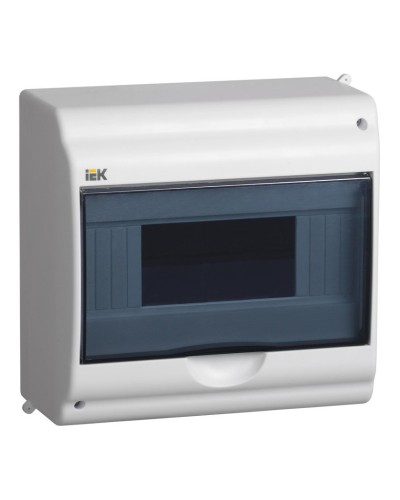 Корпус пластиковый КМПн 2/9-1 IP31 белый KREPTA 3 (MKP42-N-09-31-01). Щиток модульный с прозрачной дверцей, настенный. IEK во Владивостоке