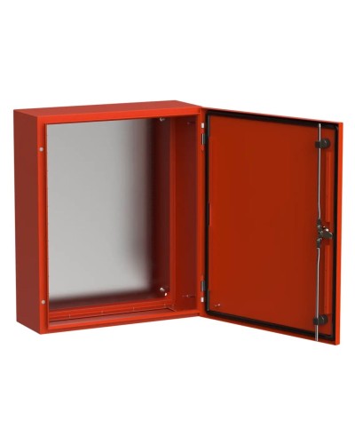 ЩМП-60.50.20 УХЛ1 IP66 RAL3020 TITAN 5 (TI5-13-N-060-050-020-66). Корпус металлический с монтажной платой. IEK во Владивостоке