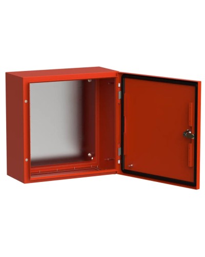 ЩМП-40.40.20 УХЛ1 IP66 RAL3020 TITAN 5 (TI5-13-N-040-040-020-66). Корпус металлический с монтажной платой. IEK во Владивостоке