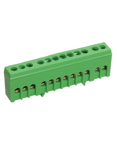 Шина PE земля ШНИ-6х9-10-К-З (YNN10-69-10KD-K06). Шина в корпусном изоляторе на DIN-рейку. IEK во Владивостоке