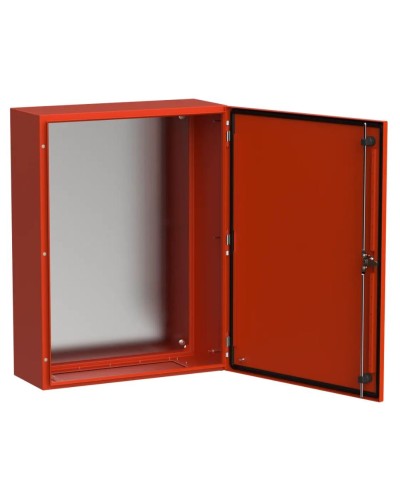 ЩМП-80.60.30 УХЛ1 IP66 RAL3020 TITAN 5 (TI5-13-N-080-060-030-66). Корпус металлический с монтажной платой. IEK во Владивостоке