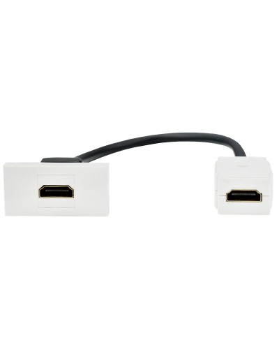 Розетка HDMI M/M PRIMER РКМ-10-00-П белый IEK (PR-KK40D-RH-0-1-K01). Розетка HDMI. IEK во Владивостоке
