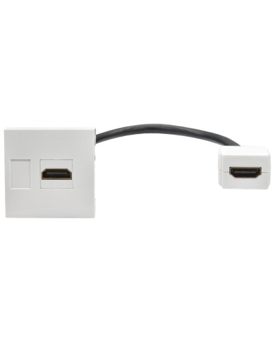 Розетка HDMI M/M PRIMER РКМ-20-10-П белый IEK (PR-KK40D-RH-0-2-K01). Розетка HDMI. IEK во Владивостоке