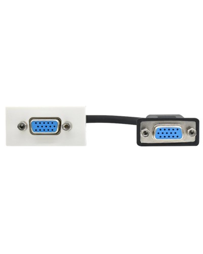 Розетка VGA M/M PRIMER РКМ-20-20-П белый IEK (PR-KK40D-RV-0-2-K01). Розетка. IEK во Владивостоке