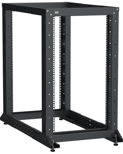 LF05-20U61-2GM. Стойка 2-рамная 20U 600х600-1000мм черная. ITK во Владивостоке