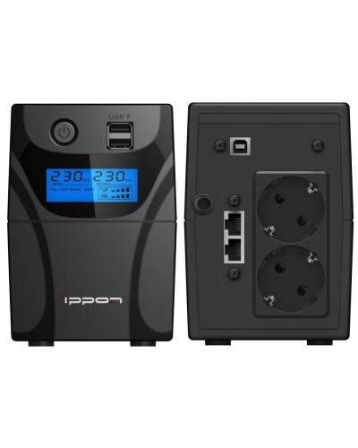 Ippon Back Power Pro II 850 Euro (1005575). Источник бесперебойного питания. Ippon во Владивостоке