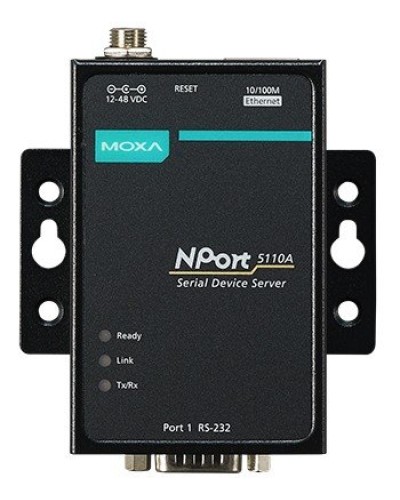 NPort 5110A. 1-портовый асинхронный сервер. MOXA во Владивостоке