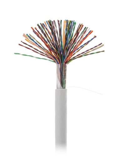 U/UTP 50pair, Cat5, In, PVC (EC-UU050-5-PVC-GY-3). Кабель «витая пара» (LAN) для структурированных систем связи. NETLAN во Владивостоке