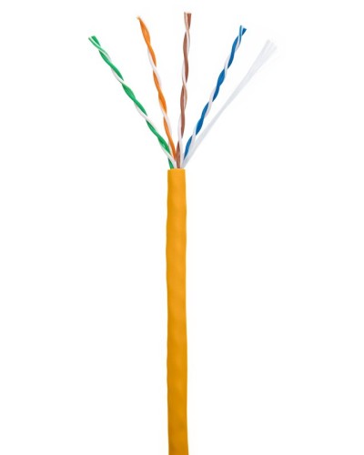 U/UTP 4pair, Cat5e, In, LSZH (EC-UU004-5E-LSZH-OR-1). Кабель «витая пара» (LAN) для структурированных систем связи. NETLAN во Владивостоке
