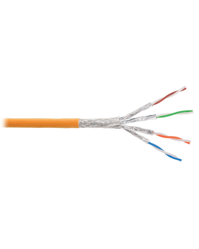 S/FTP, 4pair, Cat.6a, Solid, In, LSZH (NKL 9355C-OR). Кабель «витая пара» (LAN) для структурированных систем связи. NIKOLAN во Владивостоке