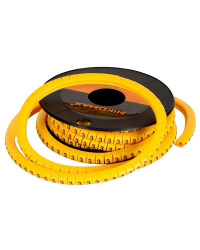 NMC-CMR-H-YL-500 (500шт). Маркер кабельный. NIKOMAX во Владивостоке