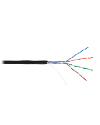U/UTP 4pair, Cat5e, Solid, In/Out, нг(А)-HF (NMC 9100C-BK). Кабель «витая пара» (LAN) для структурированных систем связи. NIKOMAX во Владивостоке