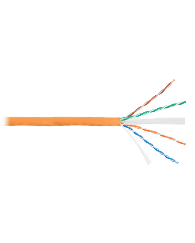 U/UTP 4pair, Cat6, Solid, In, нг(А)-HF (NMC 2140C-OR). Кабель «витая пара» (LAN) для структурированных систем связи. NIKOMAX во Владивостоке