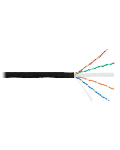 U/UTP 4pair, Cat6, Solid, In/Out, нг(А)-HF (NMC 9140C-BK). Кабель «витая пара» (LAN) для структурированных систем связи. NIKOMAX во Владивостоке