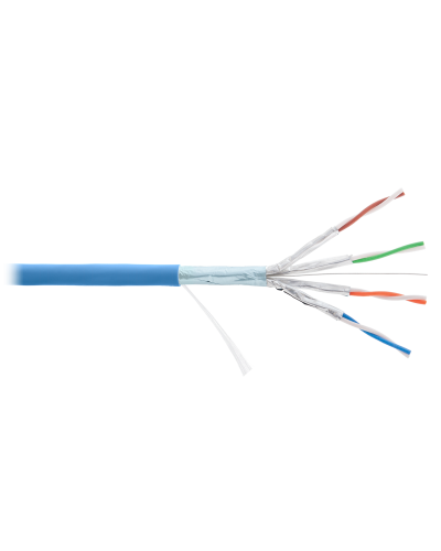 F/FTP 4pair, Cat6a, Solid, In, нг(А)-HF (NMC 4355C-IB). Кабель «витая пара» (LAN) для структурированных систем связи. NIKOMAX во Владивостоке