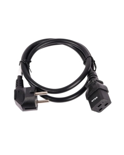 NTSS-PC19772 C19-Schuko проводник.:3х1.5мм2 3м 220/250В 16А черный. Кабель питания. NTSS во Владивостоке