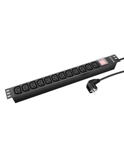 NTSS-PDU-DA2039 гор.размещ. 12xC13 базовые 16A Schuko 2м. Блок розеток 19. NTSS во Владивостоке