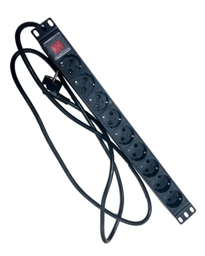 NTSS-PDU-DA2036 гор.размещ. 9xSchuko базовые 16A Schuko 2м. Блок розеток 19. NTSS во Владивостоке