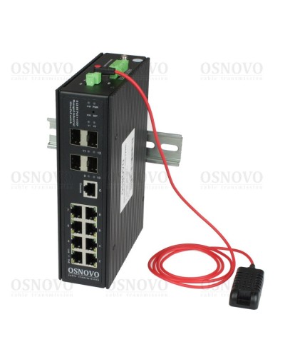 SW-80804/ILS(port 90W,720W). Коммутатор с PoE. OSNOVO во Владивостоке