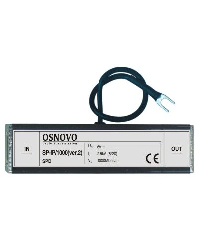 SP-IP/100(ver2). Устройство грозозащиты цепей Ethernet. OSNOVO во Владивостоке