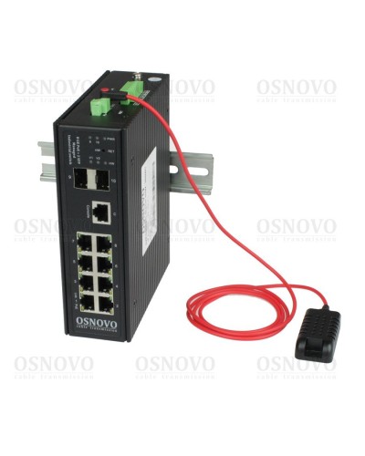 SW-80802/ILS(port 90W,300W). Коммутатор с PoE. OSNOVO во Владивостоке